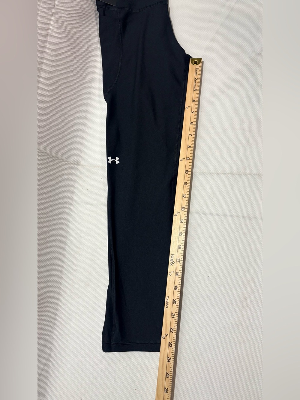 Under Armour Black Kids Performance Leggings with Logo